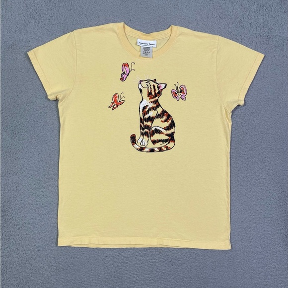 Vintage cat animal T-shirt - Picture 2 of 4
